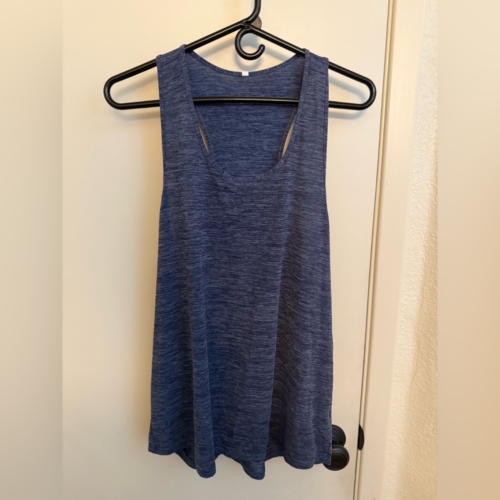 Men’s Blue Sleeveless Tank Top